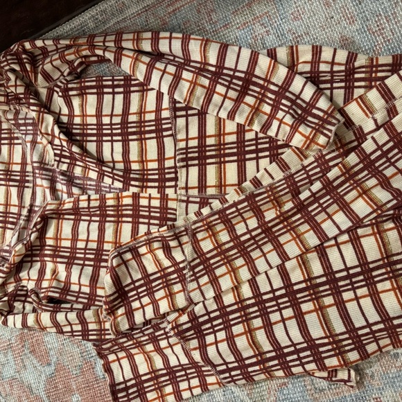 FREE PEOPLE Intimately Home Alone Long
John Pajamas Onesie - Picture 2 of 5